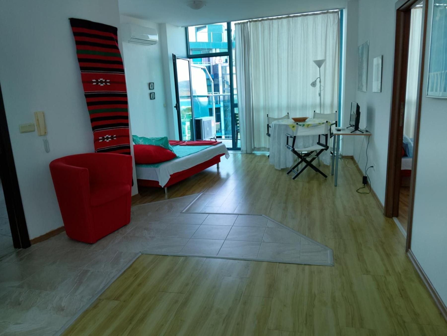 802, Spacy Apm With Sea View. Primorsko Extérieur photo