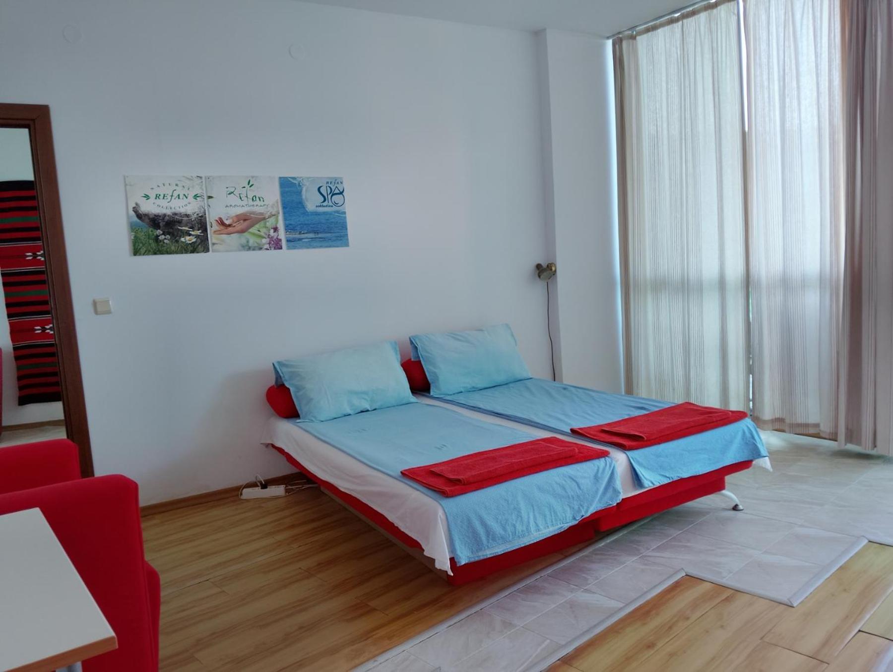 802, Spacy Apm With Sea View. Primorsko Extérieur photo